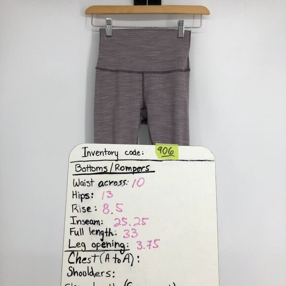 Lululemon Wee Are From Space Frosted Mulberry Wunder Under High-Rise Tight 25" 2 - Picture 13 of 14
